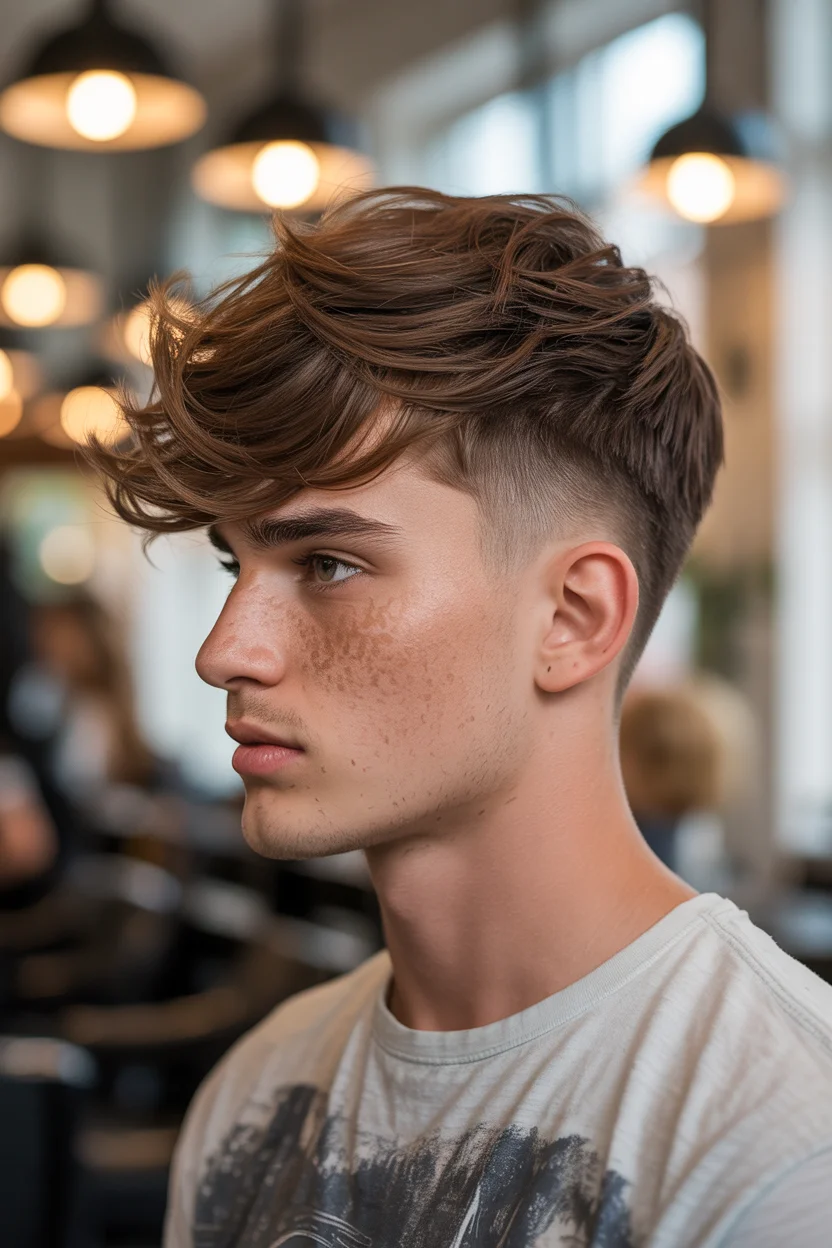 Summer haircuts for boys 2026 Modern Textured Fade - The Elevated Casual