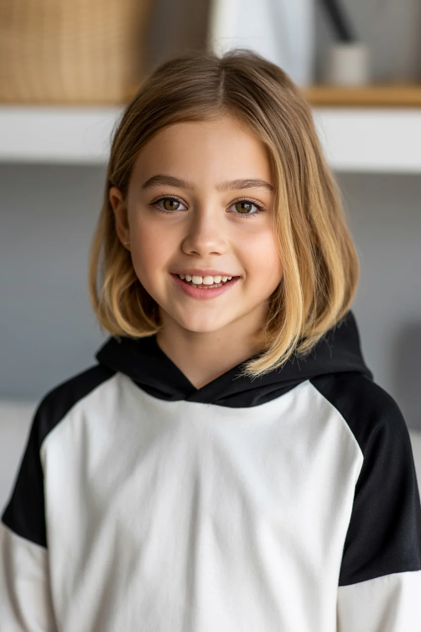 Summer haircuts for girls 2026 Soft Classic Bob with Natural Volume