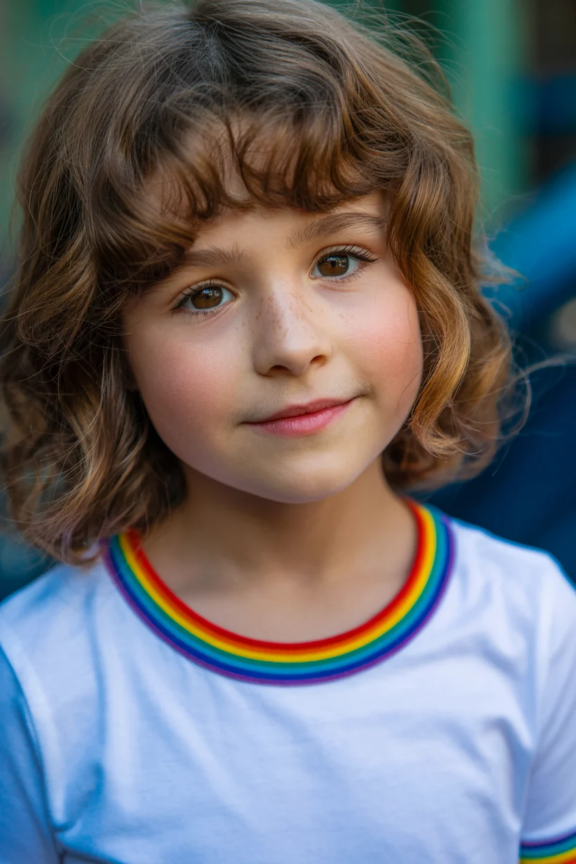 Summer haircuts for girls 2026 Soft Curly Bob with Playful Texture