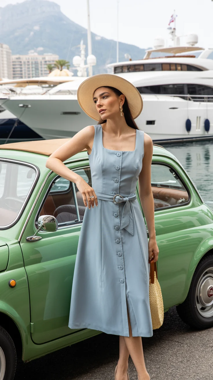 summer old money outfit for women 2026 Riviera Minimalism with a Hint of Mystery