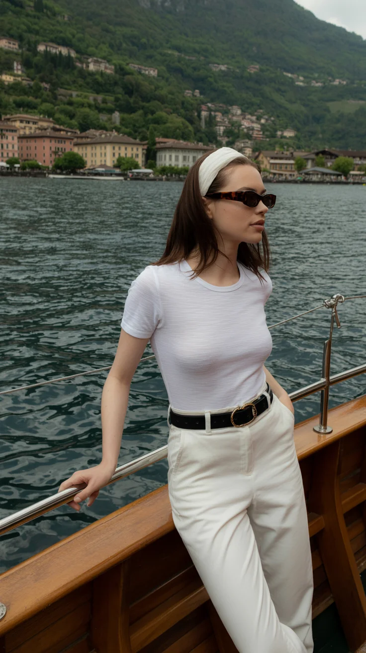 summer old money outfit for women 2026 Soft Glamour by the Waterline