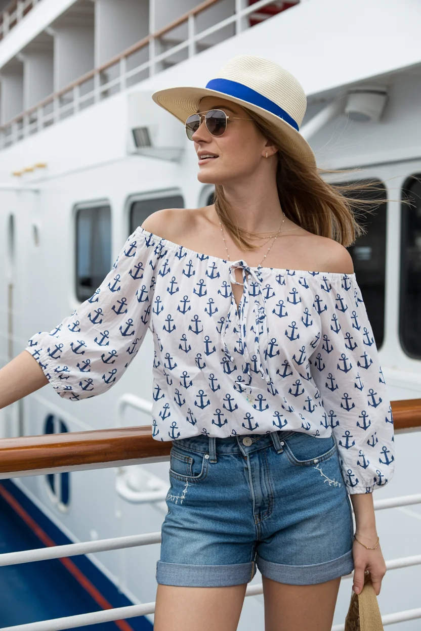 summer outfits for women 2026 Seaside Story - The Return of Playful Prints