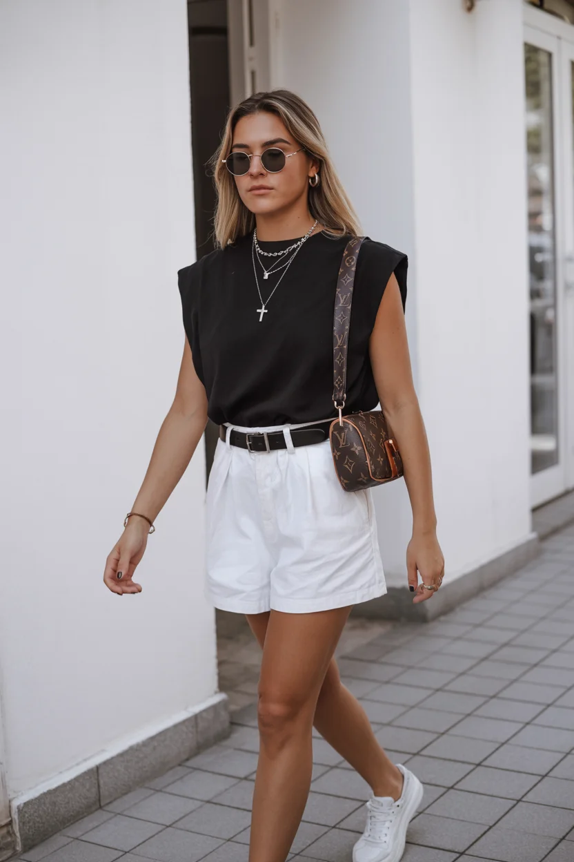 summer outfits for women 2026 Effortless City Cool - When Basics Start Doing the Most