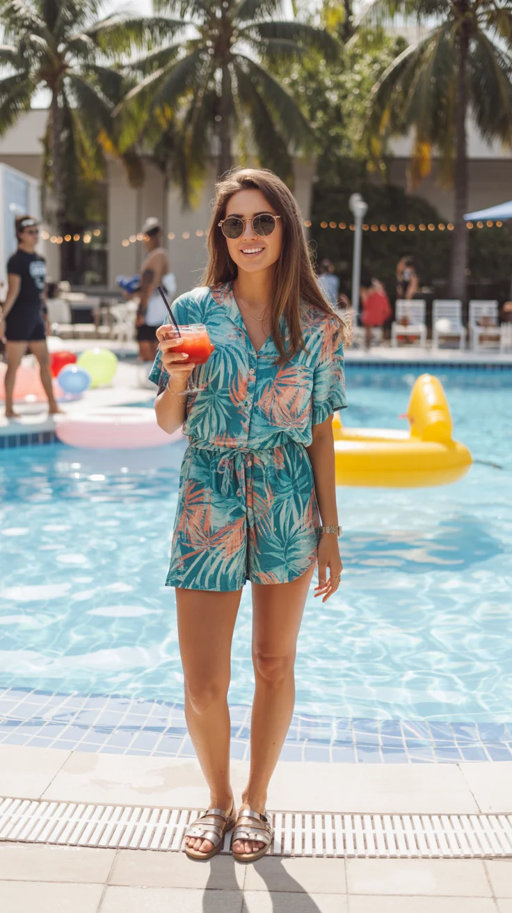 summer pool party outfits for women 2026 Effortless Layers and That Slightly Undone Feel