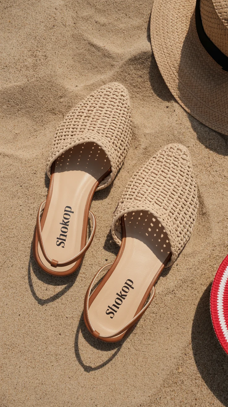 summer slides for women 2026 Closed-Toe Woven Slides for a Softer, More Refined Look