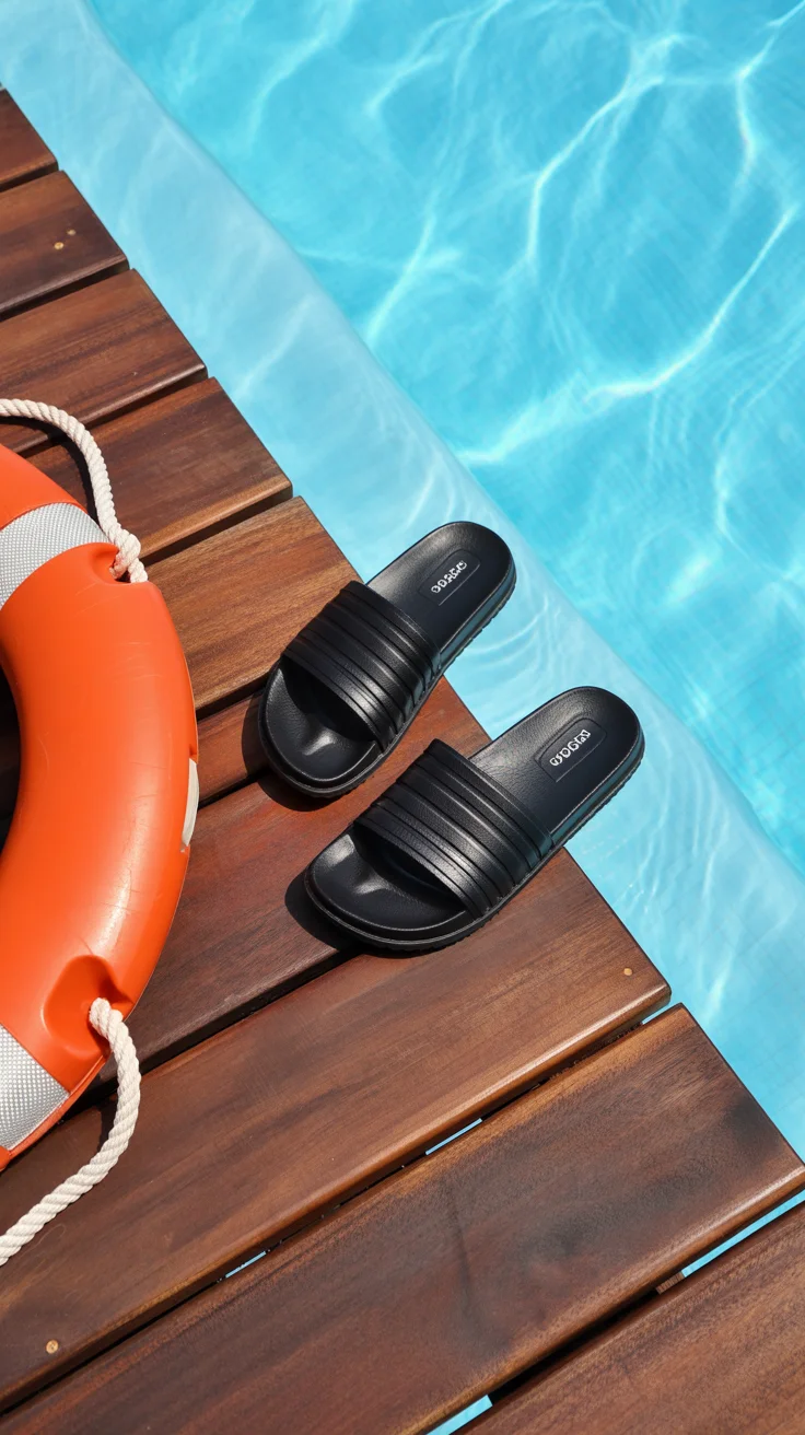 summer slides for women 2026 Sporty Slides That Actually Look Chic