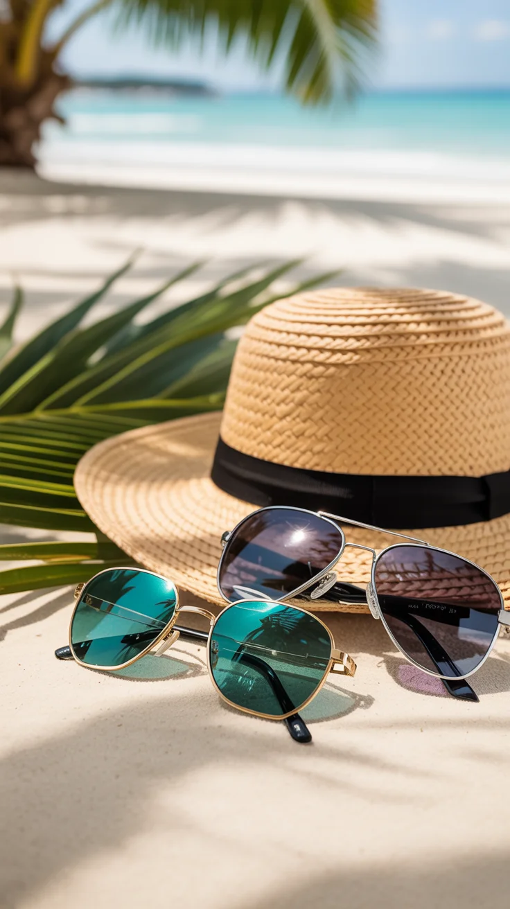 summer sunglasses for women 2026 Beach Essentials with Classic Aviators