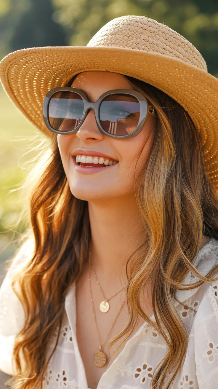 summer sunglasses for women 2026 Soft Romance with Oversized Round Frames