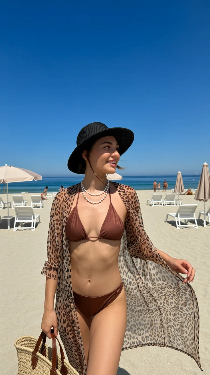 summer swimsuit cover ups 2026 Soft Wild Energy