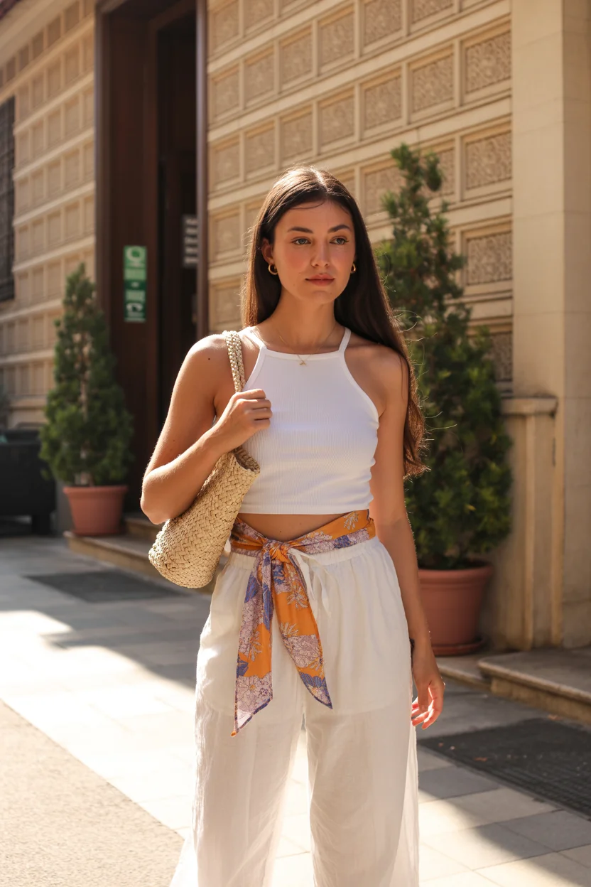 summer vacation resort outfits 2026 Elevated Basics Look