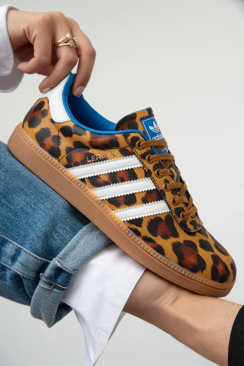 Trendy ideas for summer footwear 2026 animal print sneakers - bold unexpected and impossible to ignore