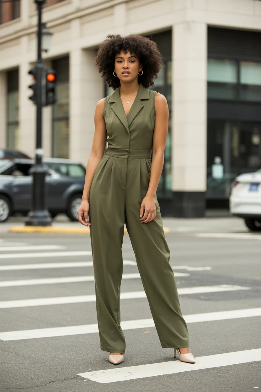 trendy summer outfits for black woman 2026 Effortless Utility Chic in Motion
