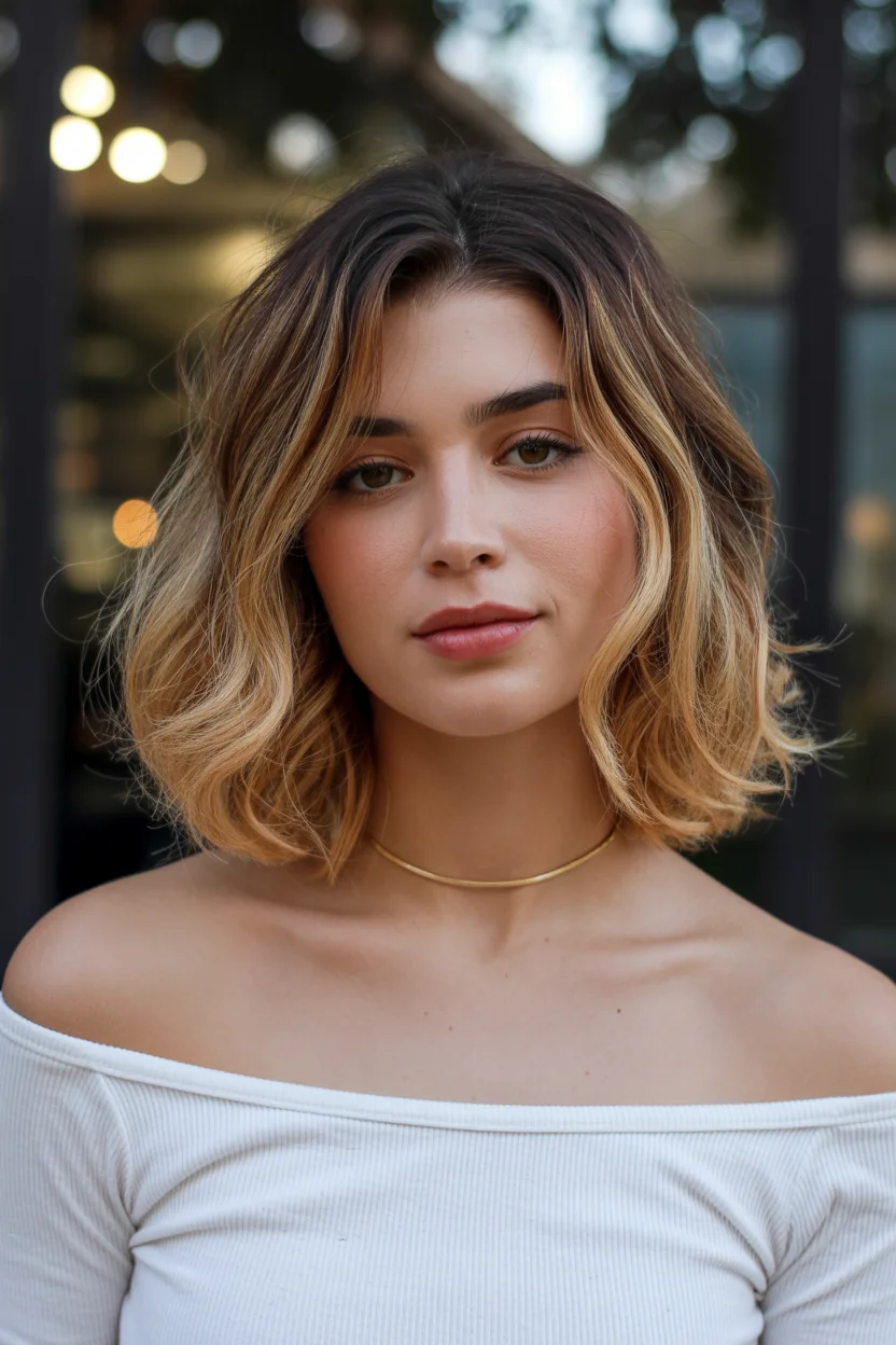 versatile summer haircuts for medium hair 2026 Soft Balayage Bob with Luminous Dimension