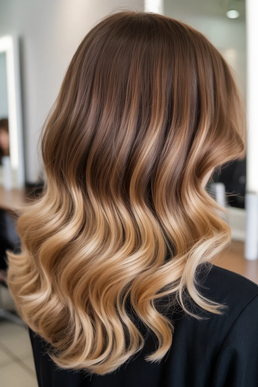 caramel summer ombre hair color 2026 Golden Caramel Ends That Feel Like Summer Itself