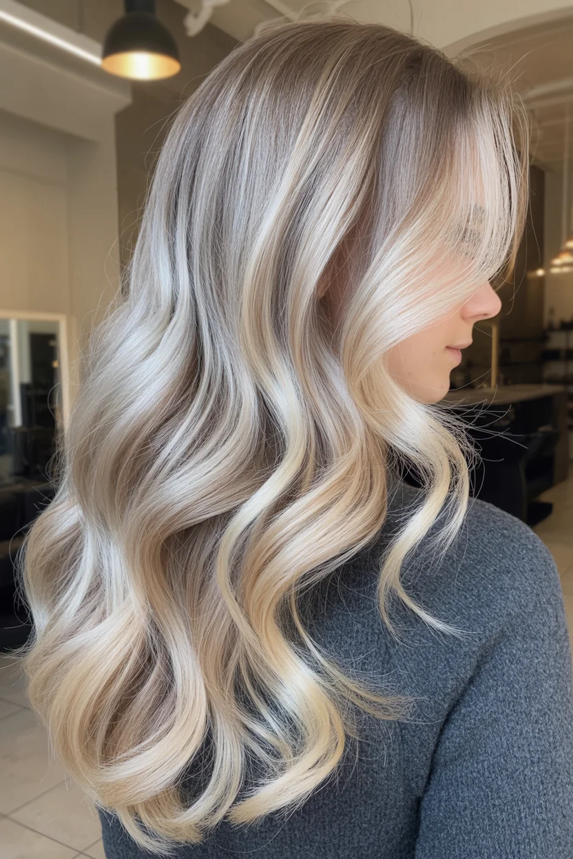 creamy summer blonde hair color 2026 Long Creamy Ribbons With Effortless Summer Movement