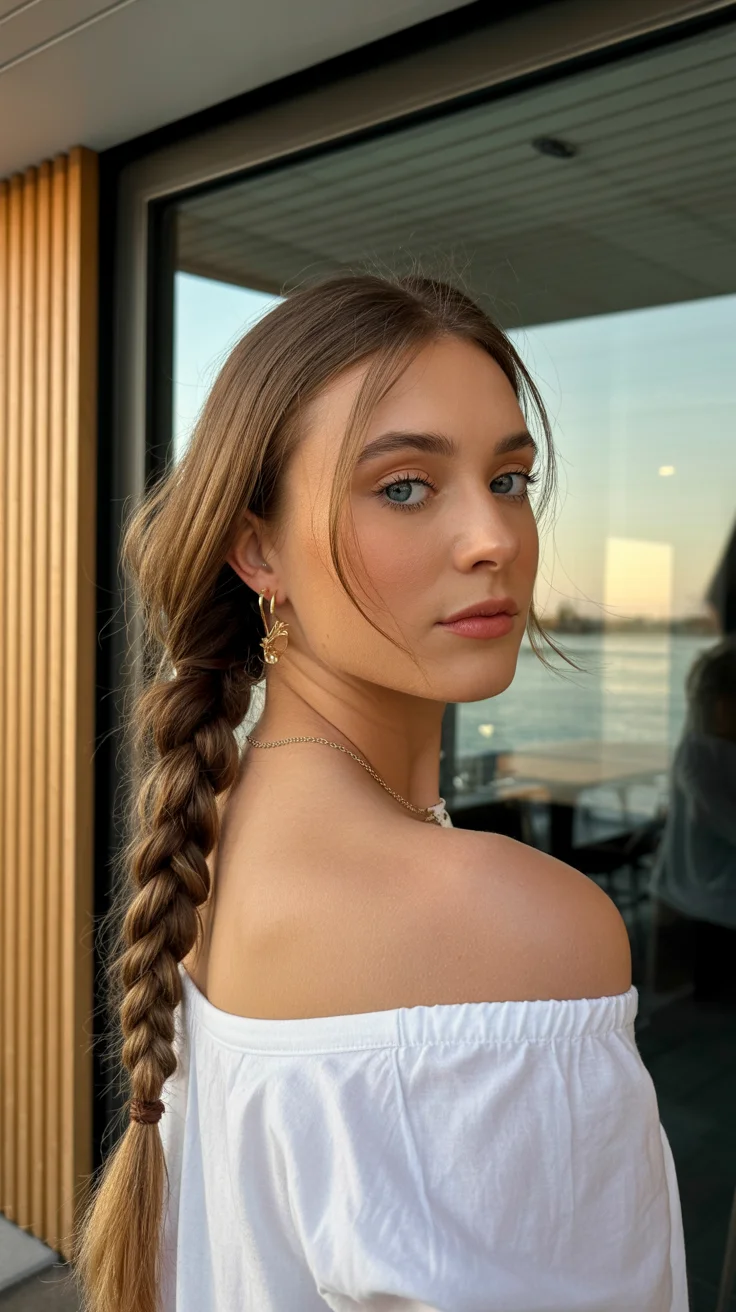 effortless summer easy hairstyle 2026 Simple Low Braids That Always Feel Romantic
