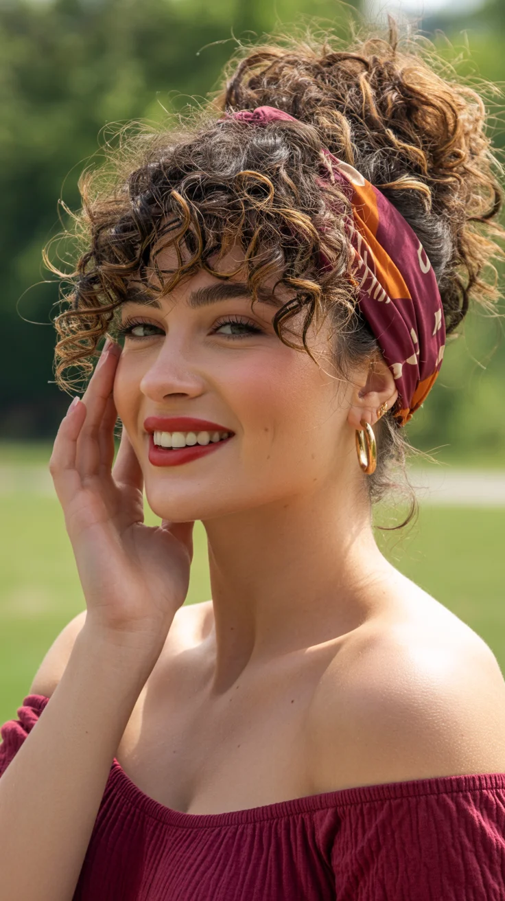 effortless summer easy hairstyle 2026 Curly Summer Updos That Feel Effortlessly Cool