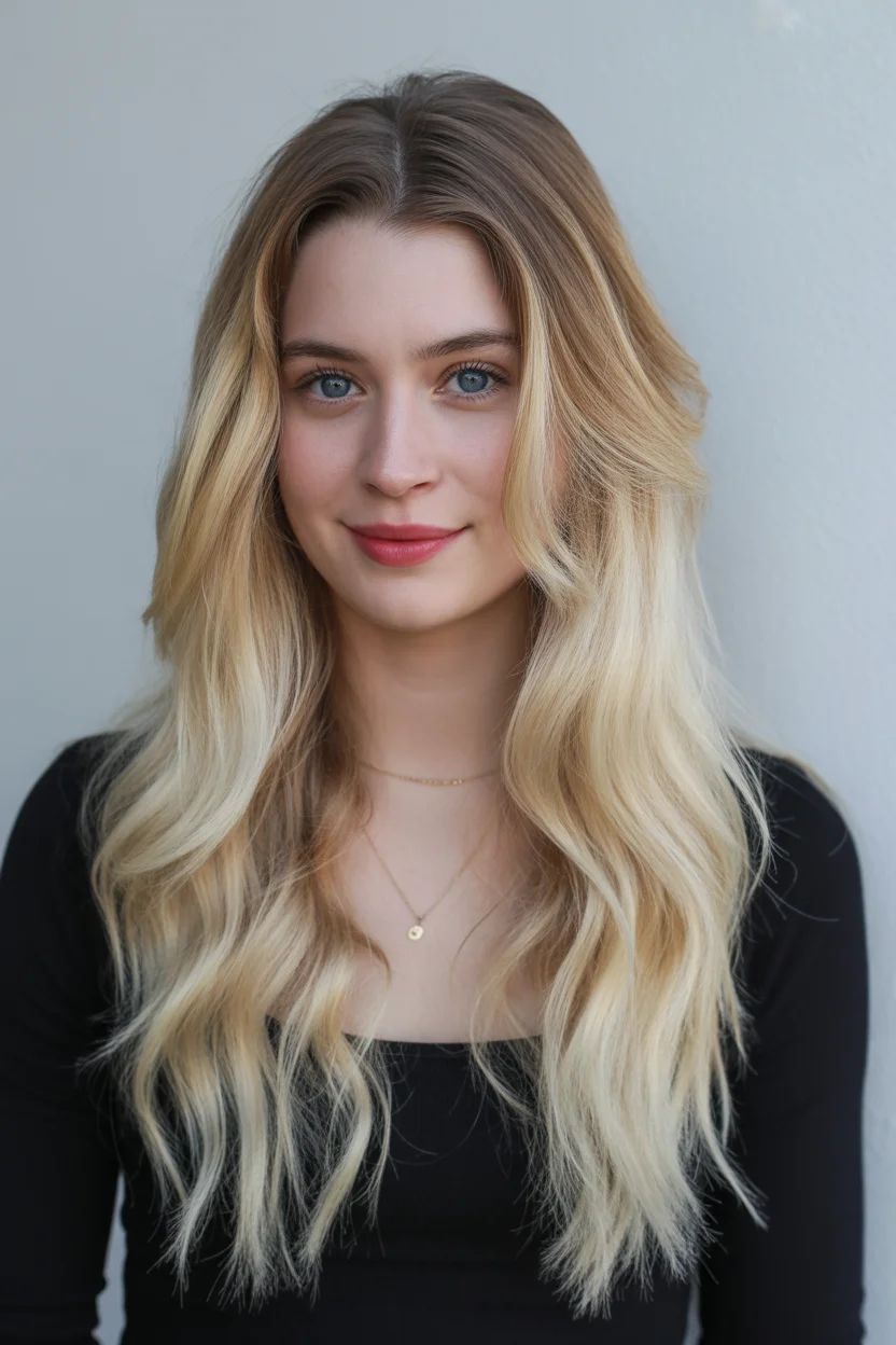 golden summer honey blonde hair color 2026 Soft Vanilla Honey Blonde with Natural Lift