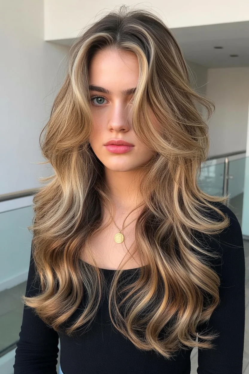 golden summer honey blonde hair color 2026 Dimensional Honey Bronde with Face-Framing Brightness
