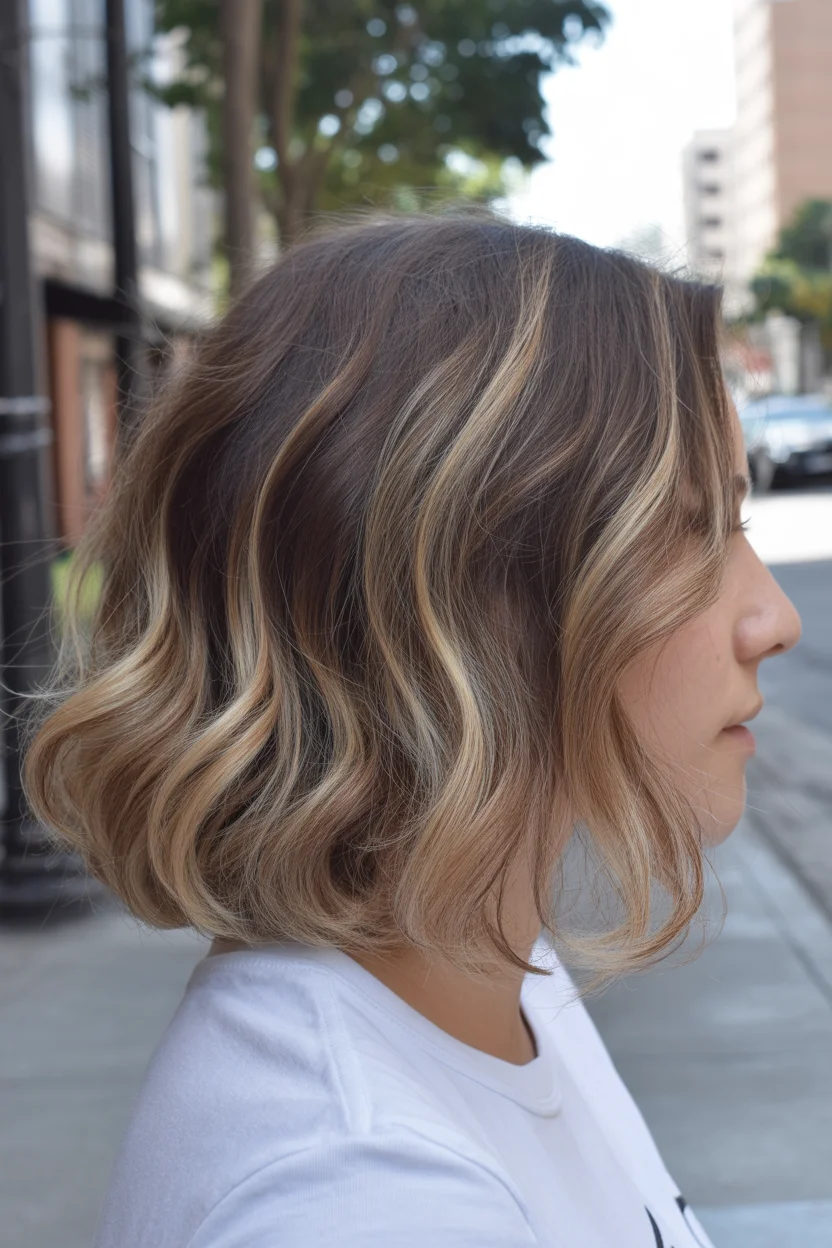 gorgeous summer hair color ideas 2026 Soft Bronde Waves That Catch Every Bit of Sunlight