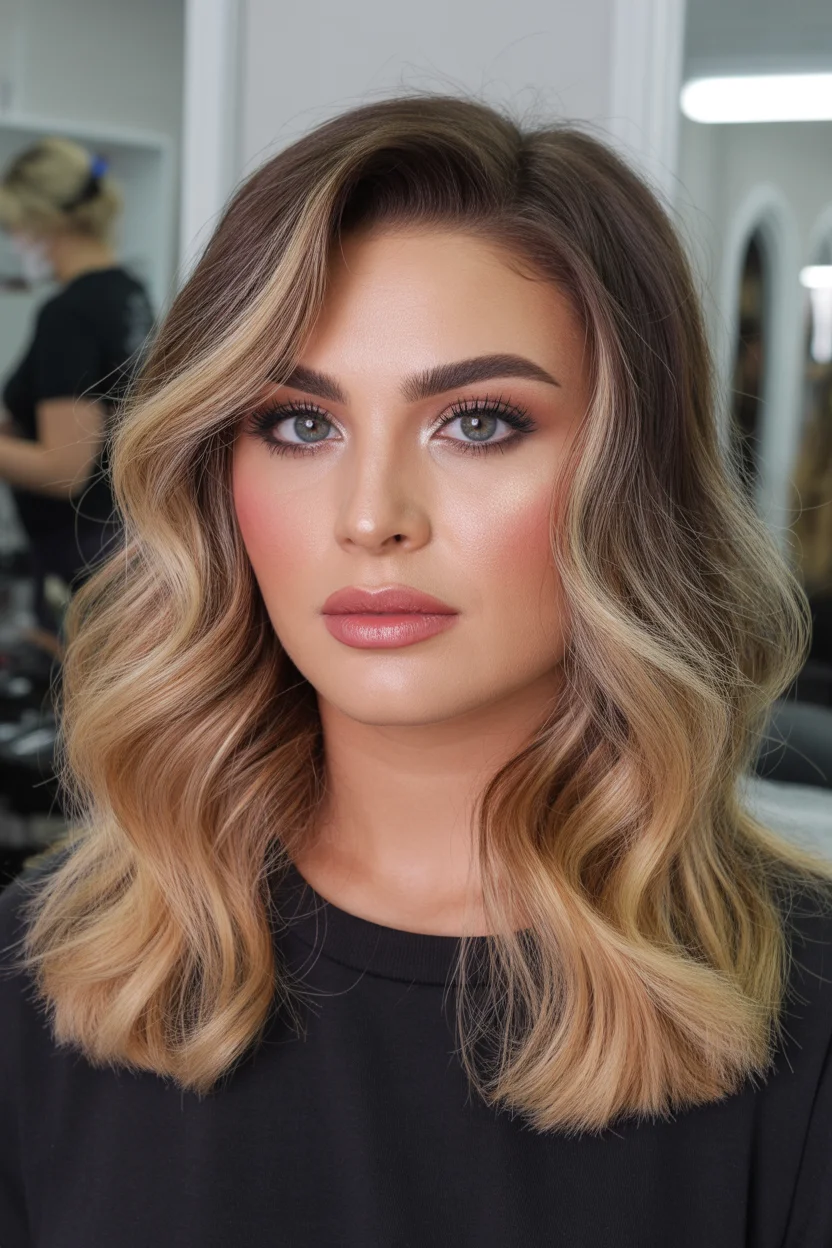 gorgeous summer hair color ideas 2026 Neutral Creamy Blonde with Soft Contour Dimension