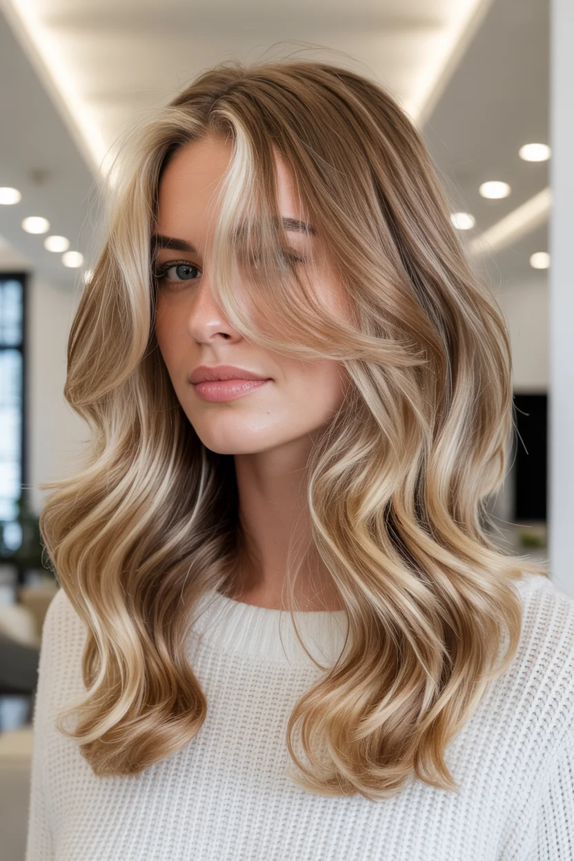 icy summer ash blonde hair color 2026 Dimensional Blonde with Bright Face-Framing Pieces