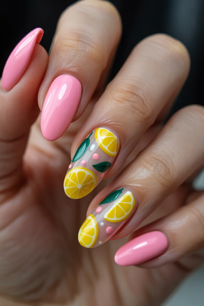 june nails ideas 2026 Lemon Nail Art Is the Juiciest Trend of Summer 2026