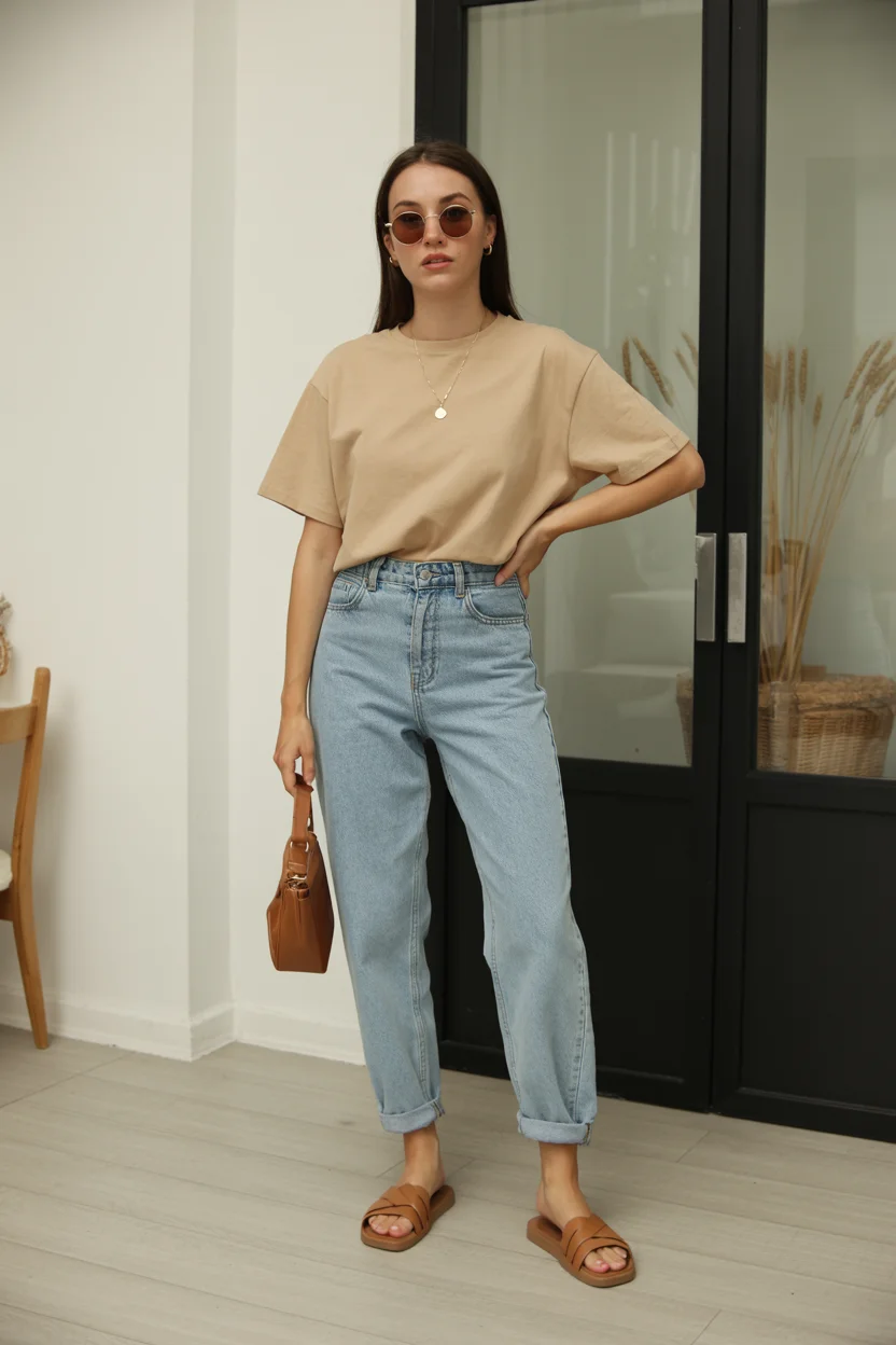 june outfits ideas 2026 Minimal Denim Looks That Still Feel Elevated