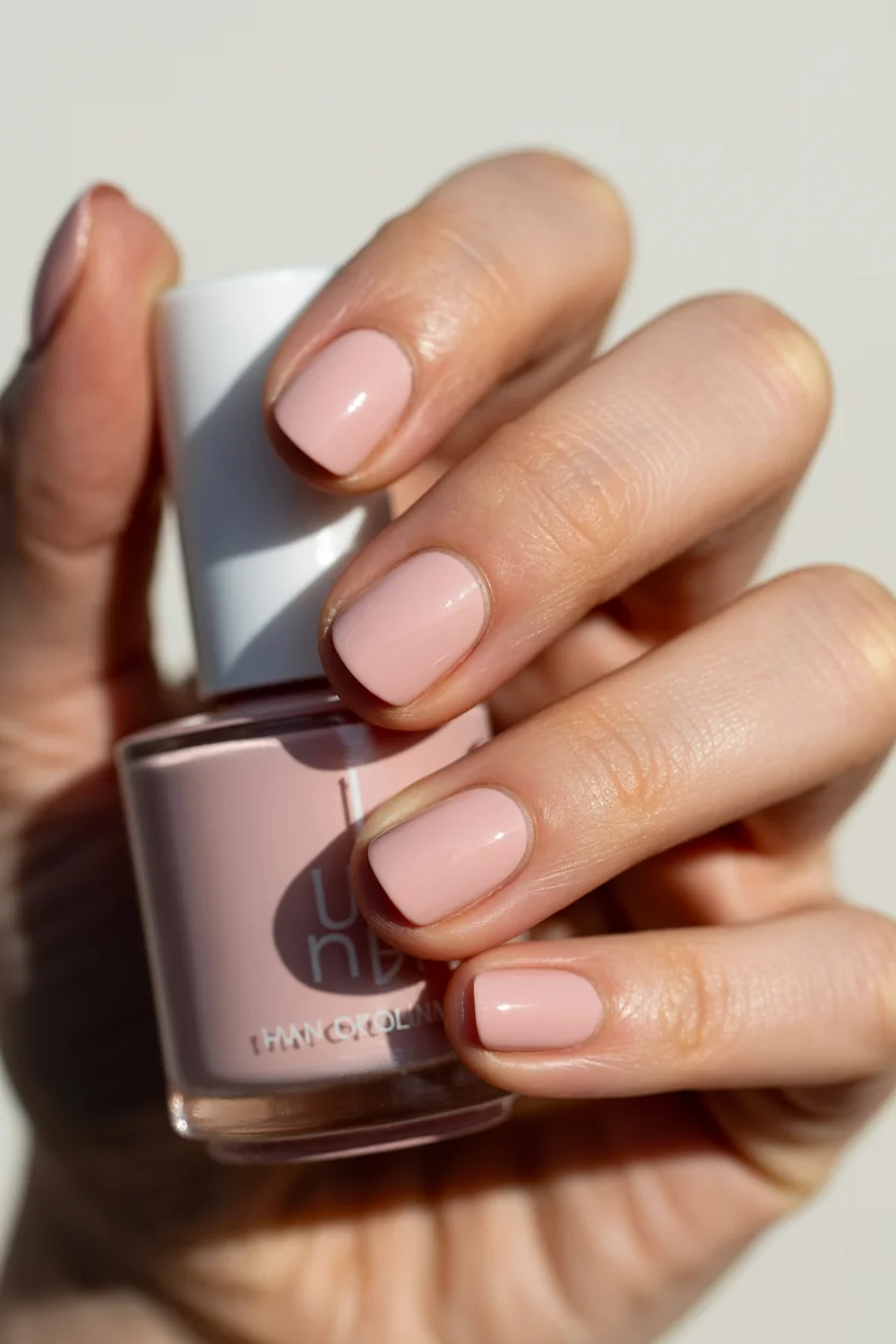light summer nails 2026 Milky Blush Nails That Always Look Elegant