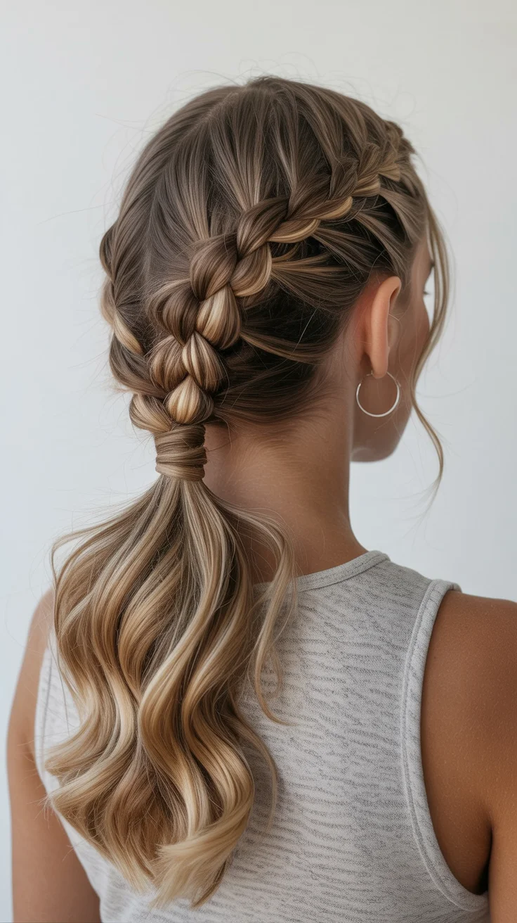 low summer ponytail hairstyle 2026 Soft Braided Ponytails With That Quiet Luxury Energy