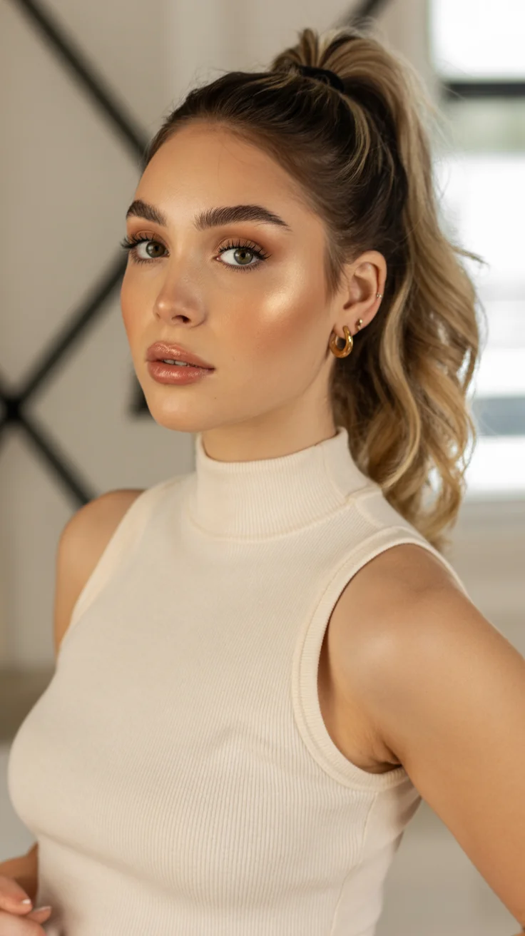 low summer ponytail hairstyle 2026 Polished Everyday Ponytails That Still Feel Elevated