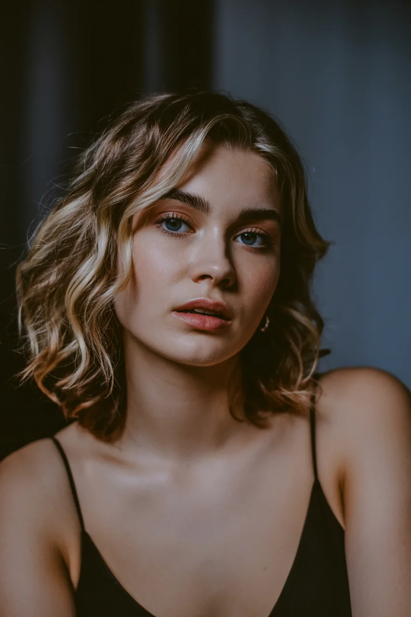 soft summer wavy hairstyle 2026 Soft Parisian Bob With Defined Romantic Waves