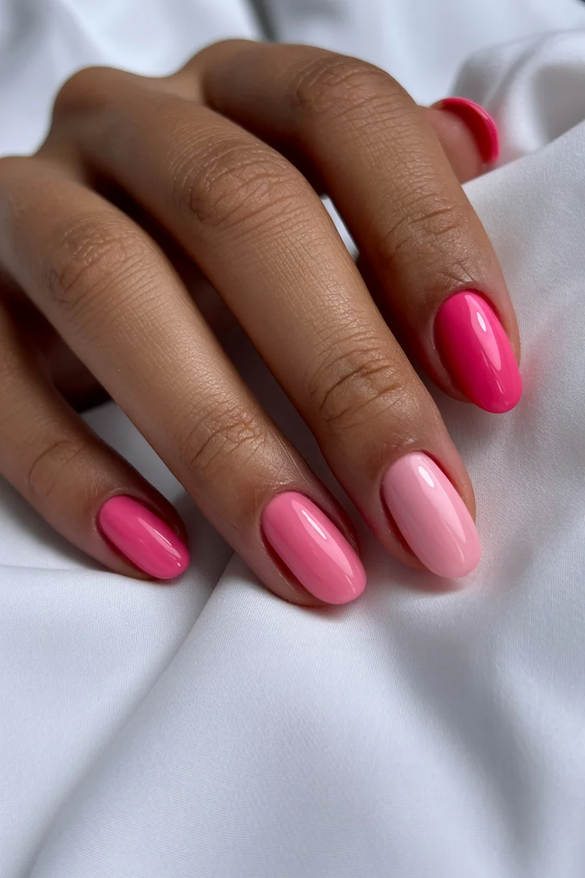 summer acrylic nails 2026 Glossy Pink Acrylic Nails Are Still the Ultimate Feel Good Summer Manicure