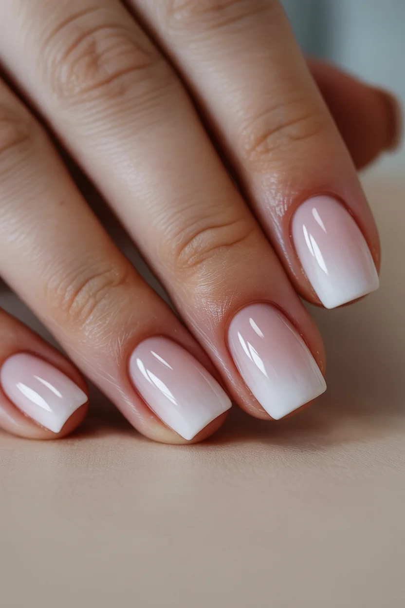 summer acrylic nails 2026 Short Milky French Acrylic Nails Are Becoming the Minimalist Favorite