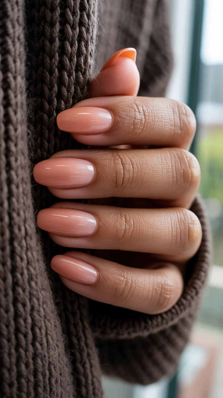 summer nails one color 2026 Milky Nude for Effortless Quiet Luxury
