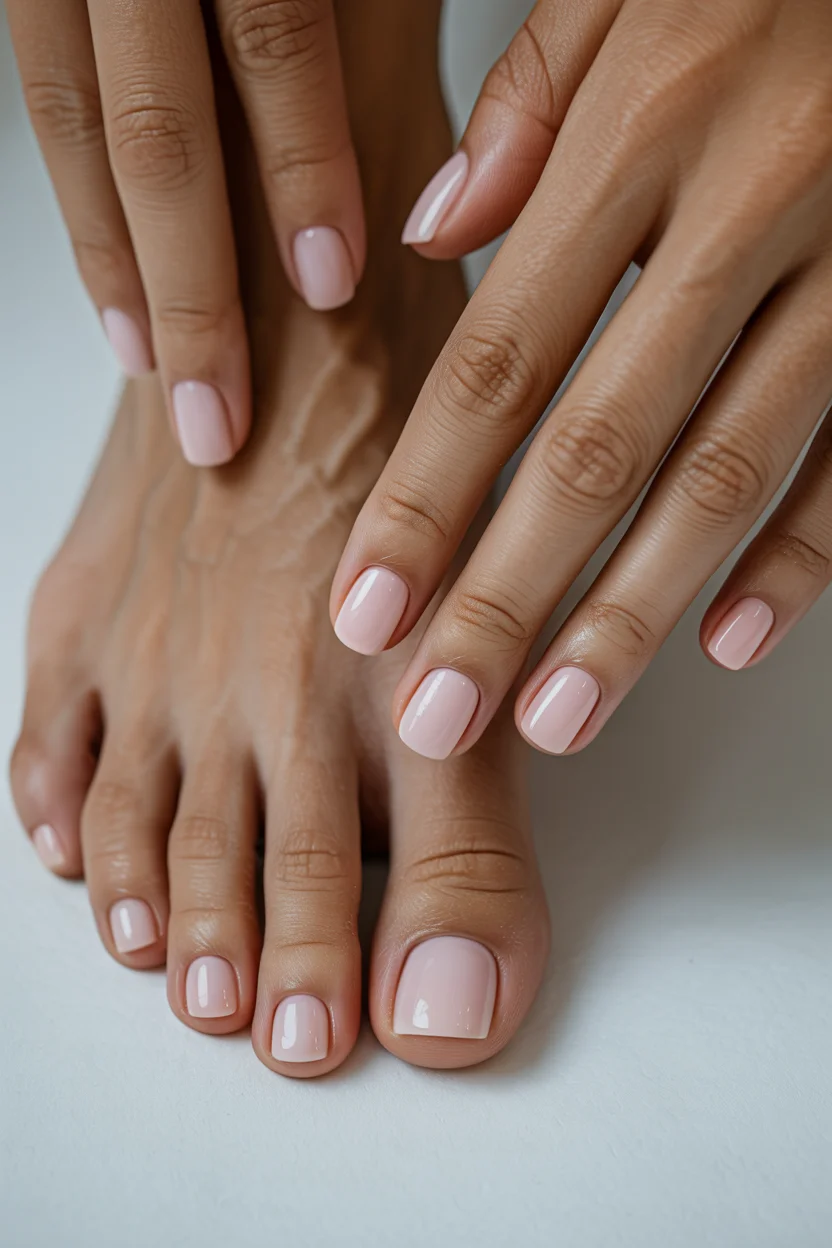 summer pedicure colors 2026 Soft Ballet Pink Pedicures Are Taking Over Quiet Luxury Summer Looks