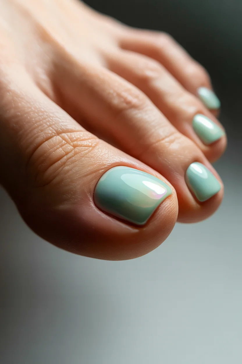 summer pedicure colors 2026 Mint Green Pedicures Bring a Fresh Coastal Energy to Summer 2026