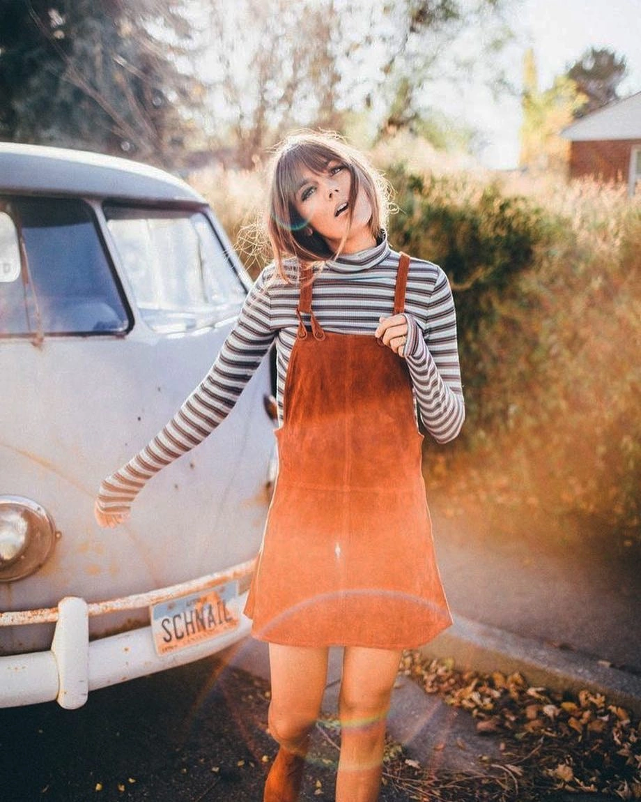 boho chic fall outfits 2026 Corduroy Minis That Bring Vintage Energy Back