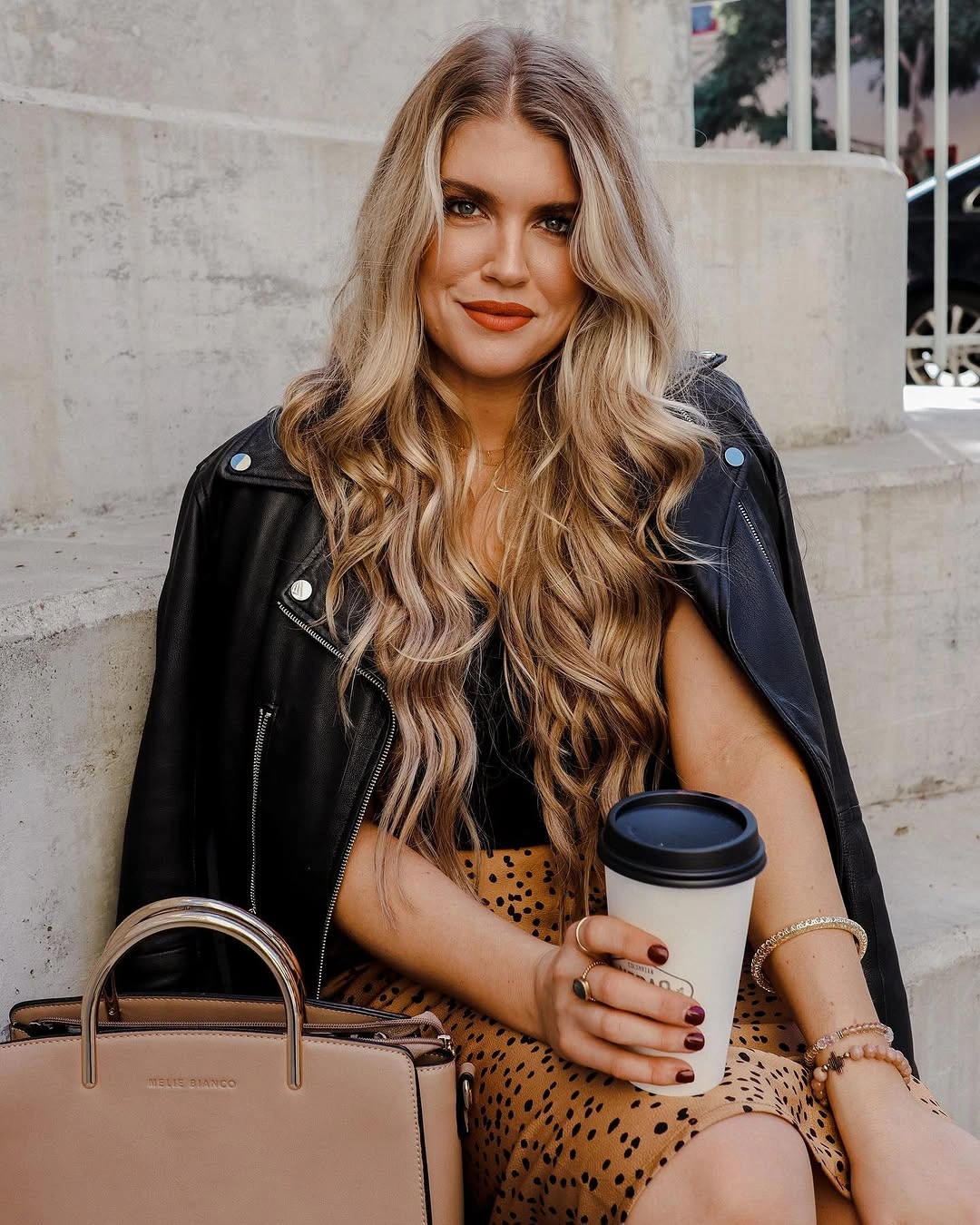 boho chic fall outfits 2026 Leather Jackets That Instantly Elevate Feminine Prints