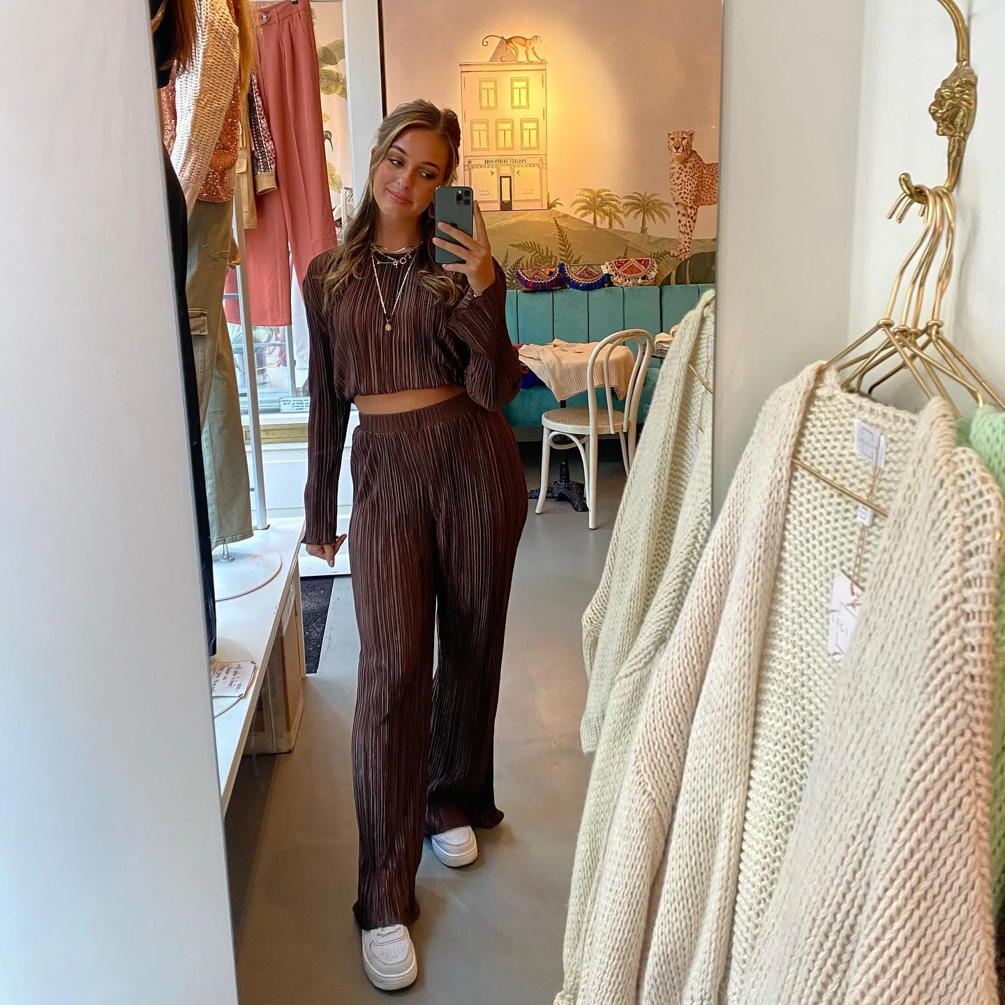 boho chic fall outfits 2026 Chocolate Co-Ords That Give Boho Minimalism a Fresh Twist