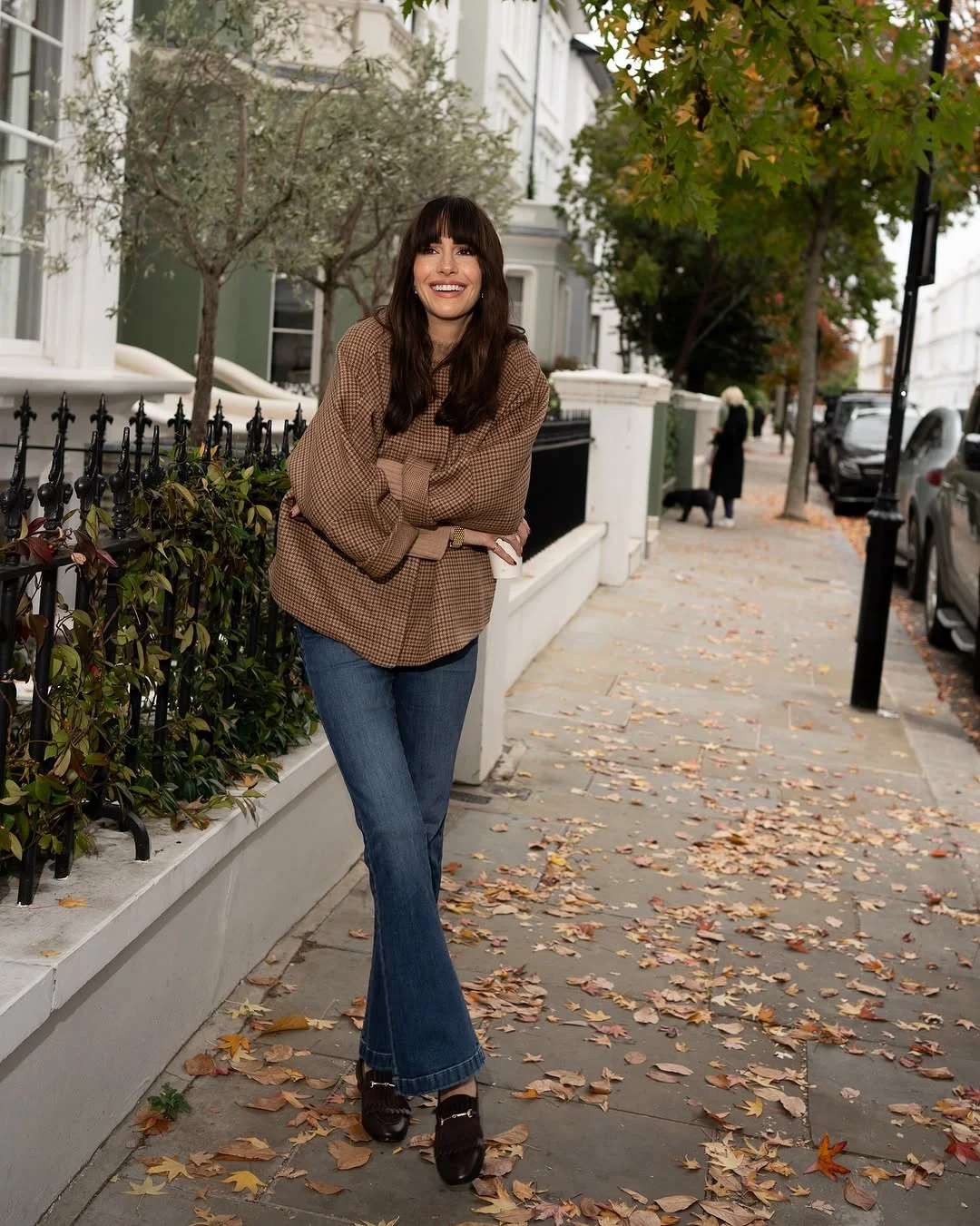 cute fall outfits docs 2026 Relaxed Houndstooth Layers for Everyday Comfort