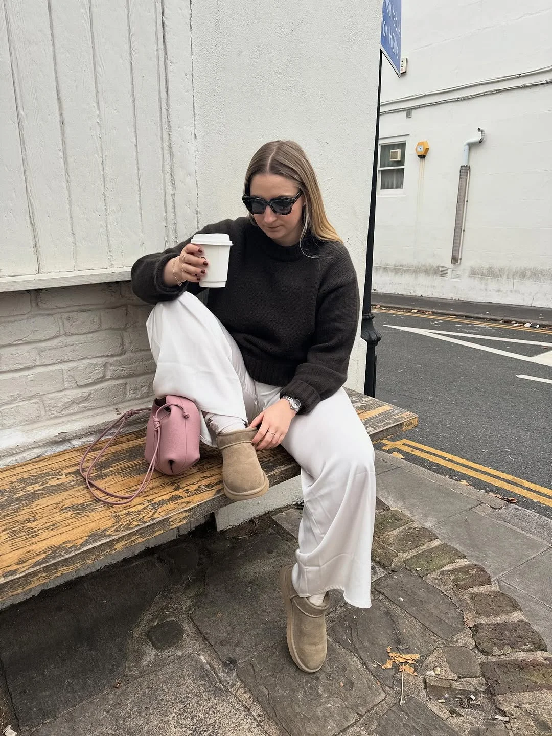 cute fall outfits docs 2026 Cozy Coffee Run Neutrals That Never Go Out of Style
