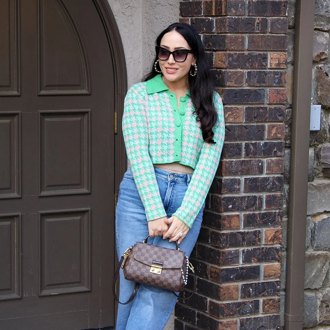 cute fall outfits docs 2026 Fresh Mint Knitwear That Brightens Cloudy Autumn Afternoons