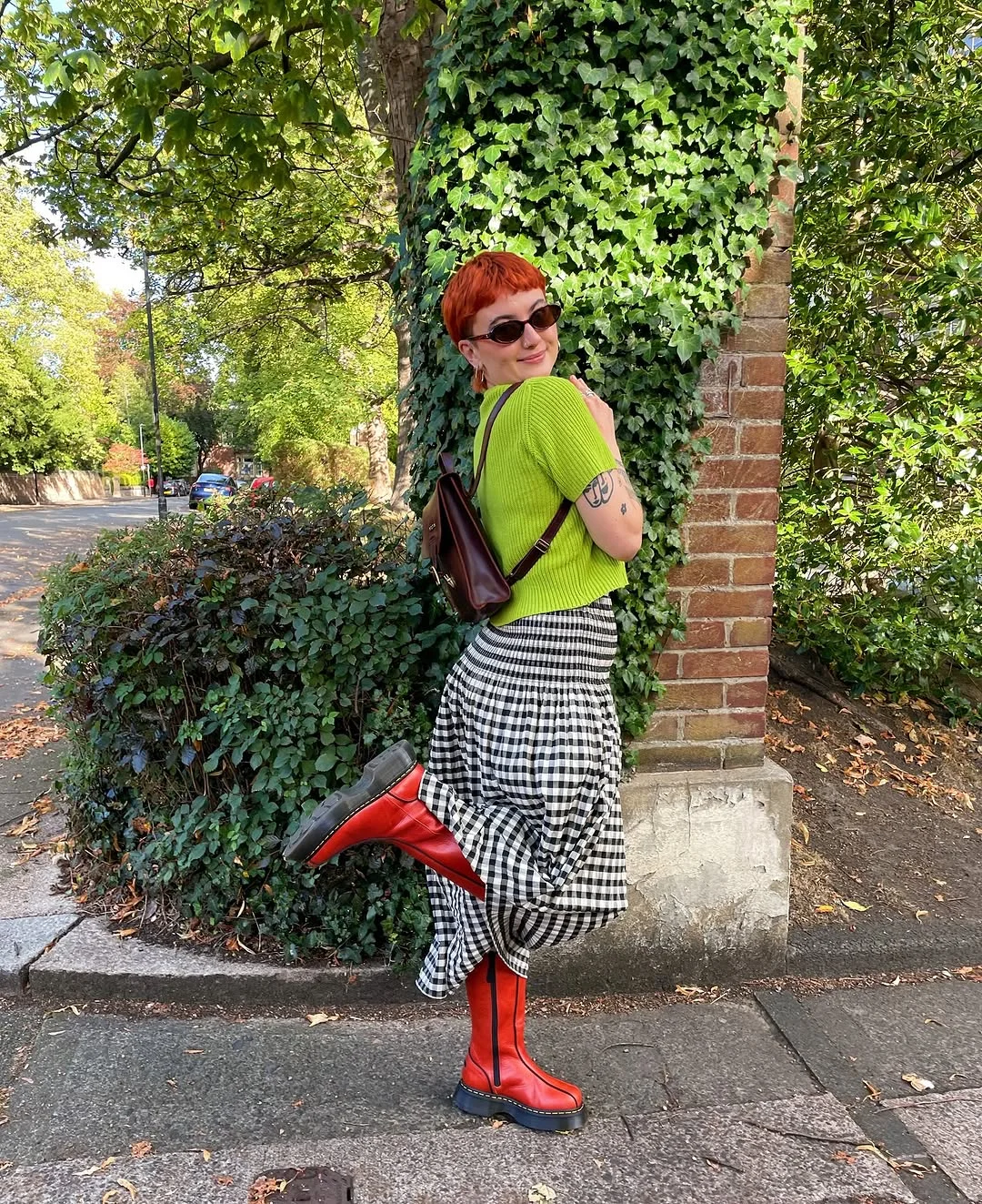 cute fall outfits docs 2026 Bold Color and Statement Boots for Fearless Autumn Dressing