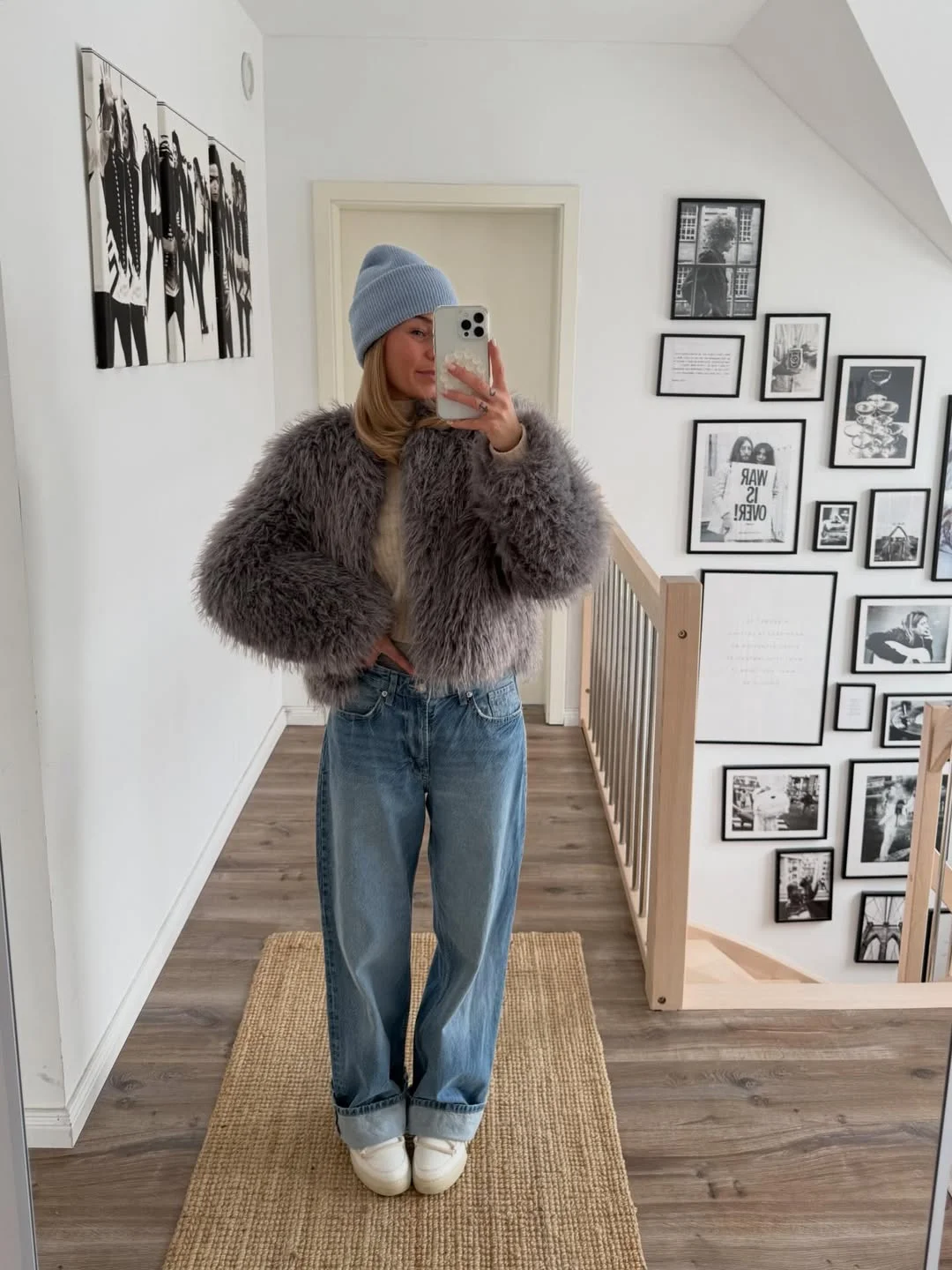 fall fashion for women over 40 Statement Faux Fur That Adds Instant Personality