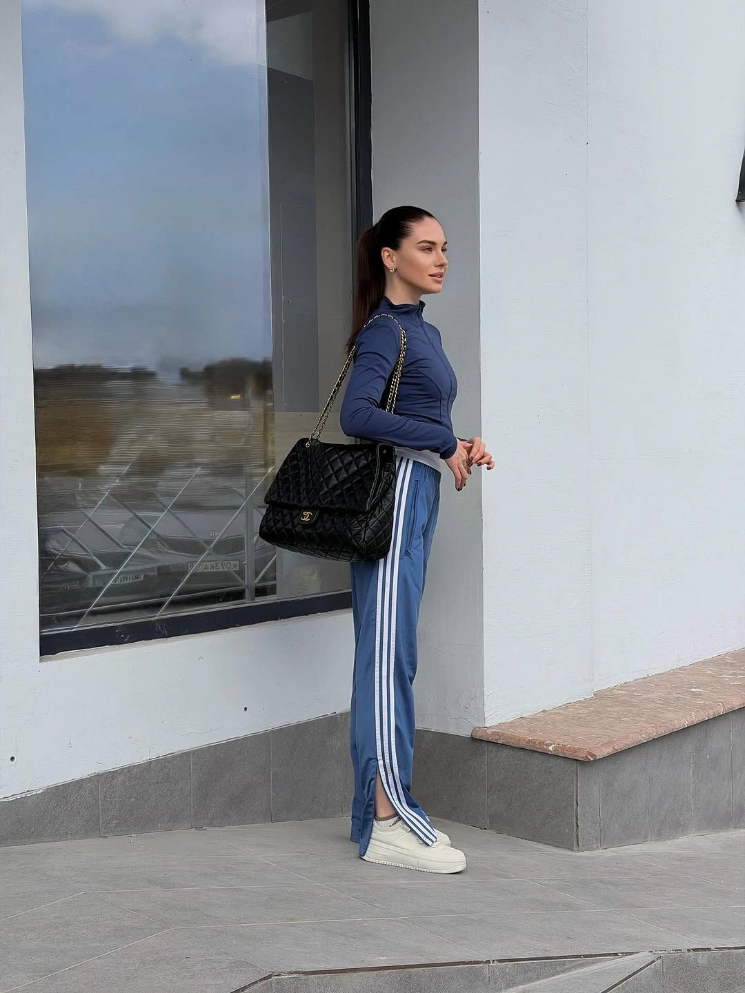 fall going out outfits 2026 Sporty Minimalism for Modern City Nights
