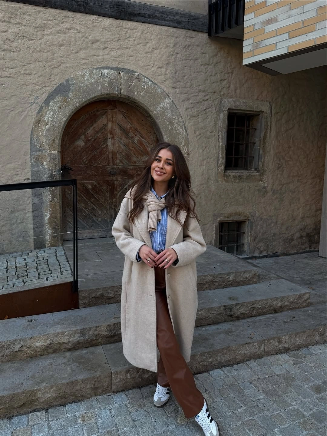 fall mom outfits 2026 Long Wool Coats That Make Everyday Outfits Feel European