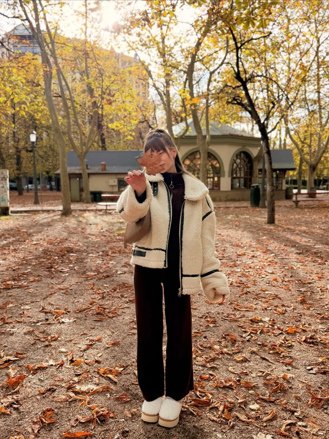 fall outfits for women in 30s style 2026 Soft Shearling Layers for Crisp Autumn Mornings