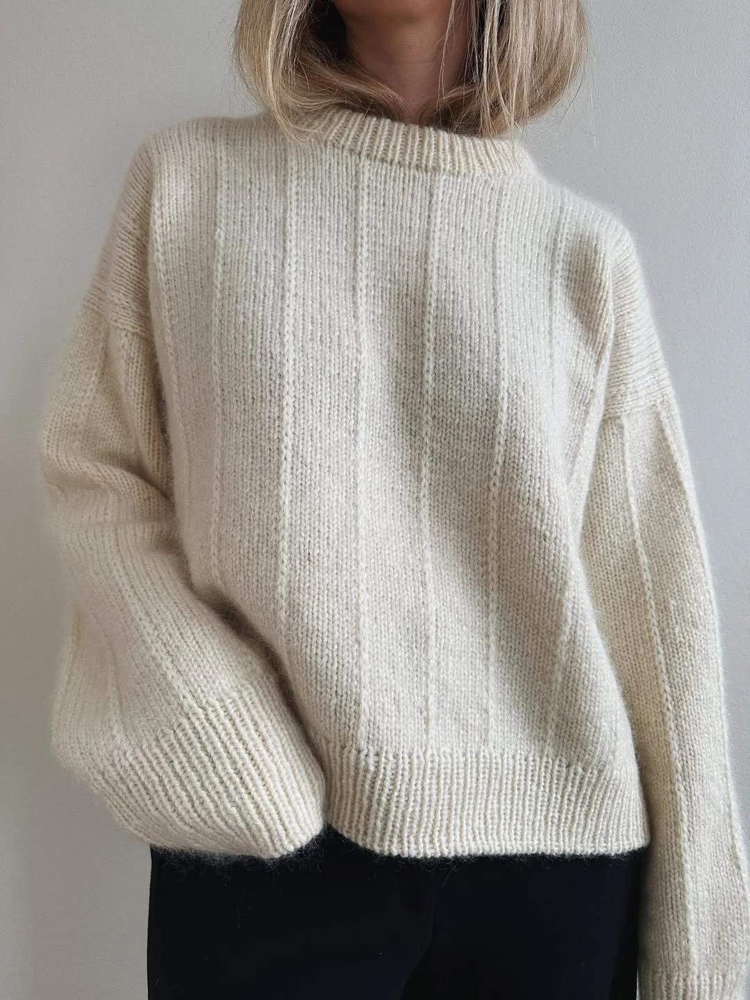 fall outfits with sweater 2026 The Cream Sweater That Works With Everything You Already Own