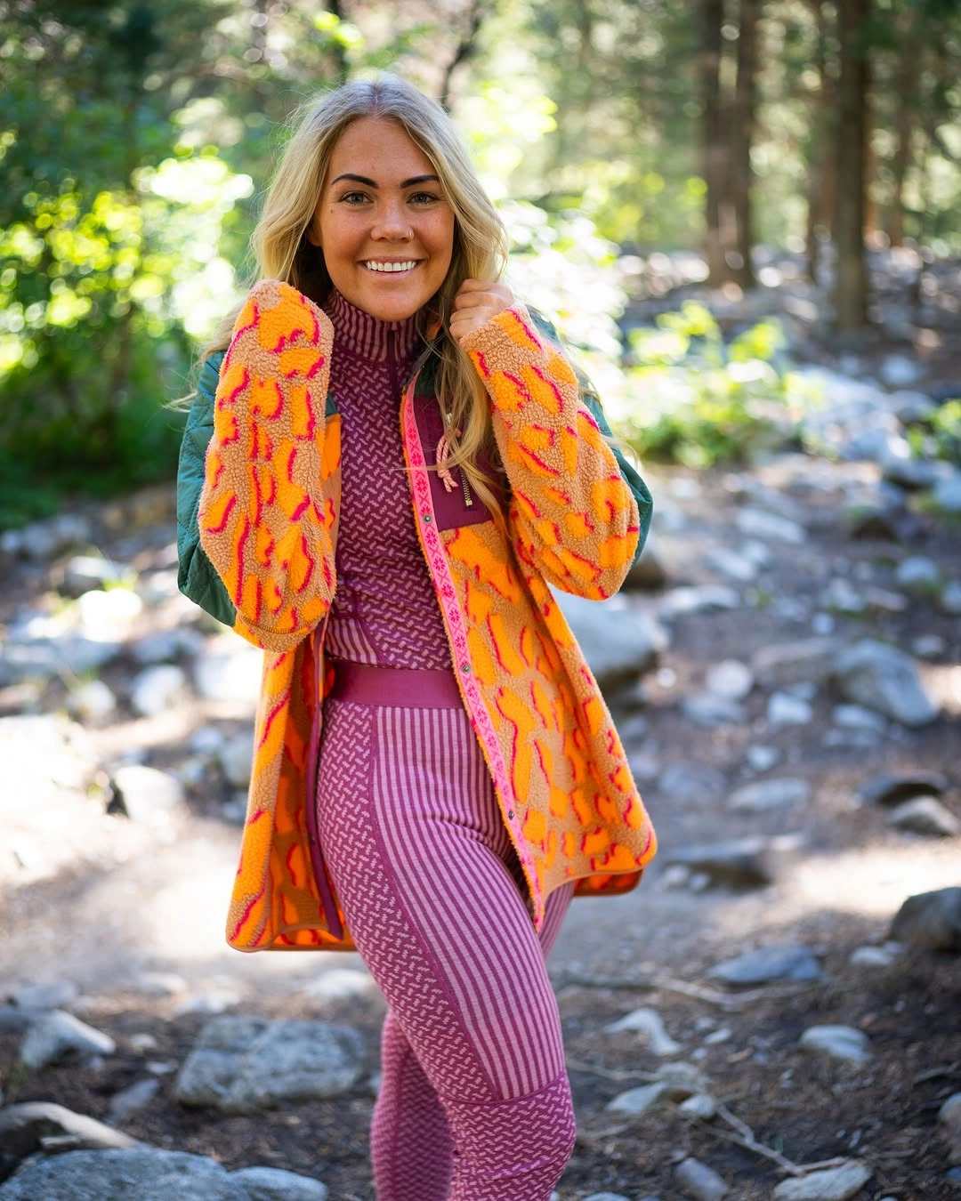 fall travel outfits 2026 Bold Outdoor Layers That Make Hiking Feel More Fun